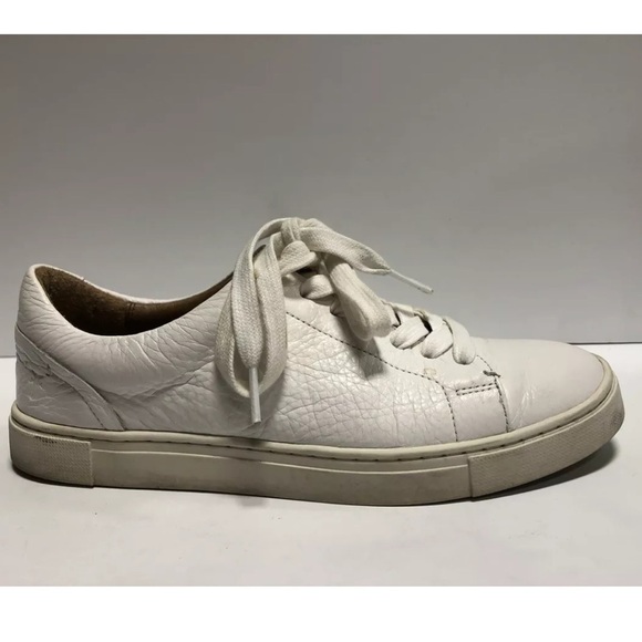 Frye Women's Ivy Low Lace Sneakers White, Size 7.5 M